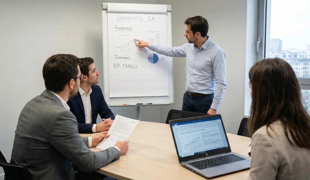 Diagnostic IA en Entreprise : Guide Complet pour PME et ETI (Éligible BPI France)