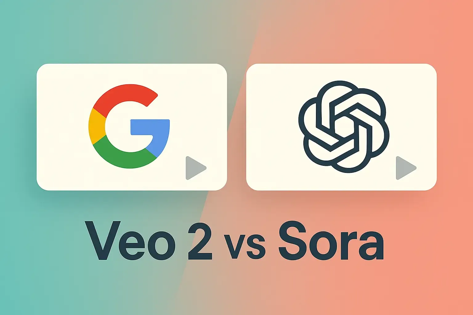 Google Veo 2 vs Sora d’OpenAI : Le duel ultime de la génération vidéo par IA