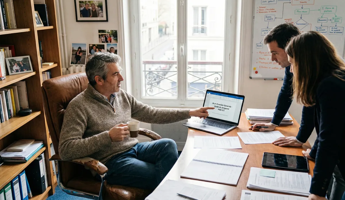 IA et Direction Générale : Guide du Dirigeant PME-ETI pour Piloter la Transformation IA (2026)