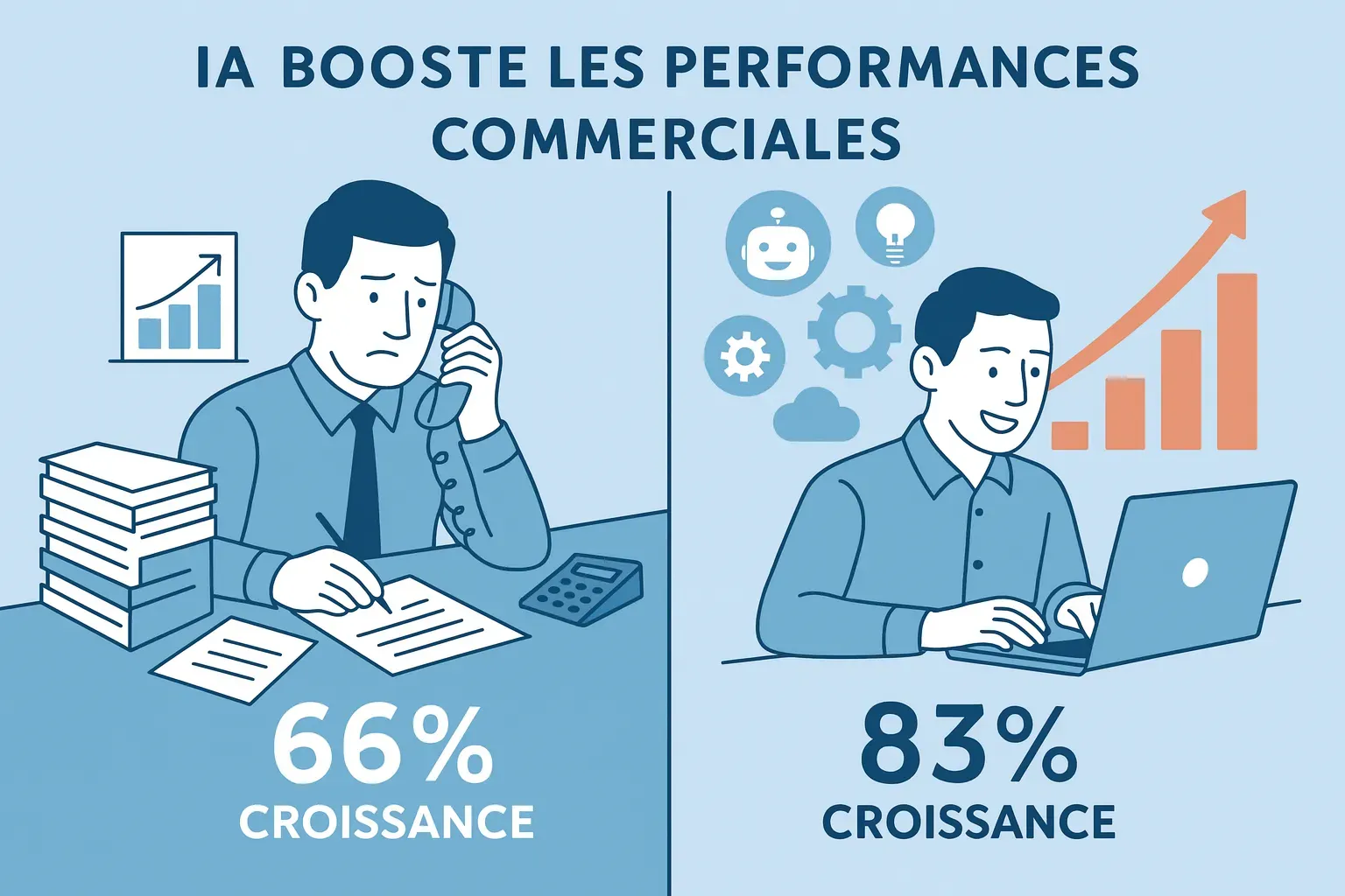 Prospection intelligente : comment l’IA aide vos commerciaux à cibler les bons comptes B2B